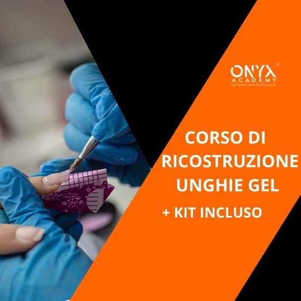 Copertina del corso online di ricostruzione unghie gel con il kit incluso