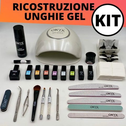 Kit gel per la ricostruzione unghie