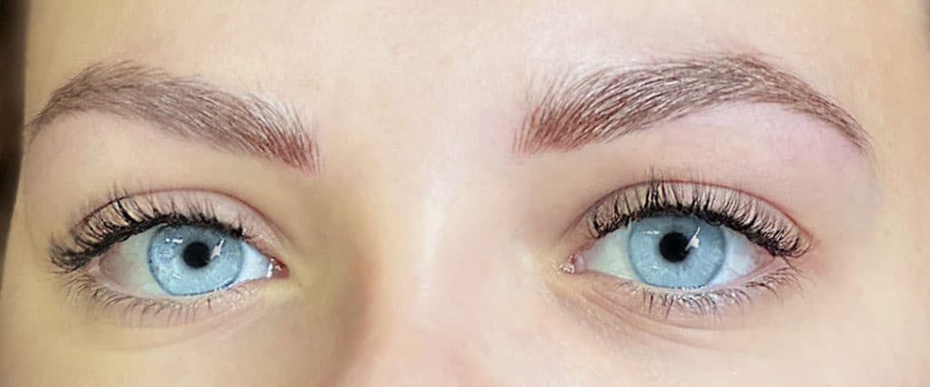 dopo del microblading