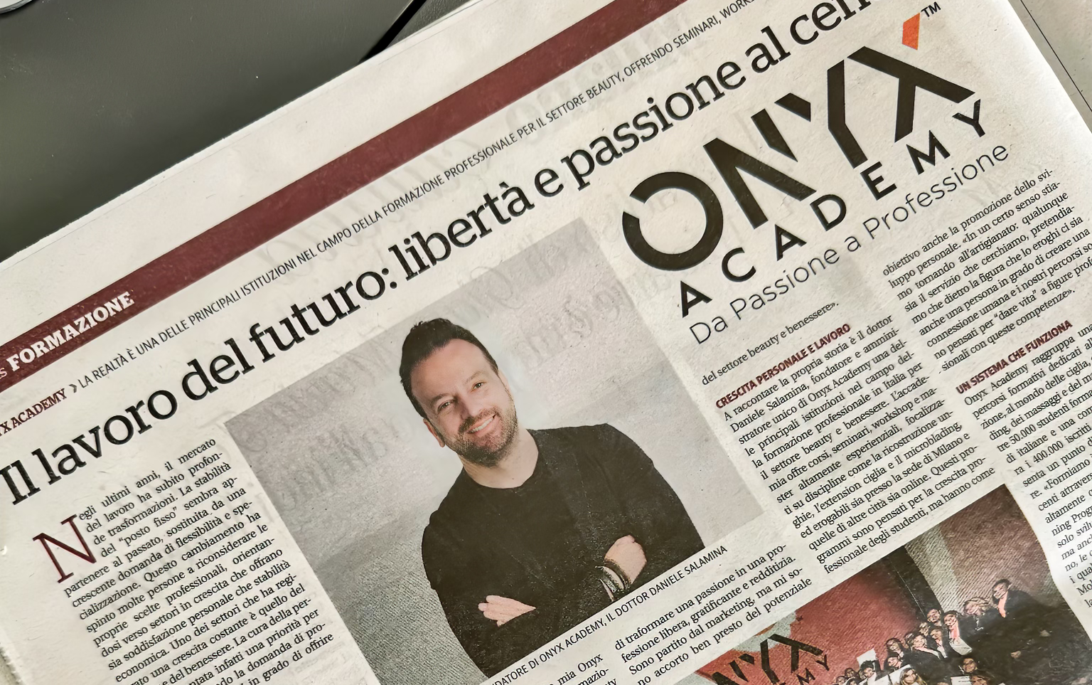 ONYX su La Repubblica