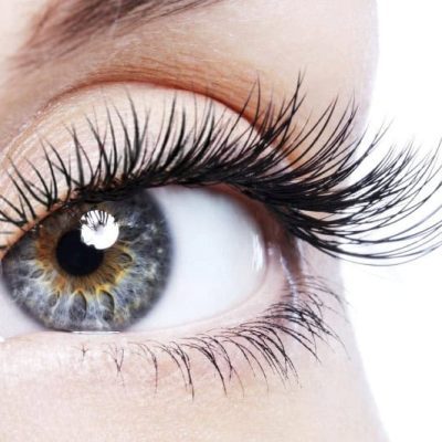 occhio con laminazione ciglia
