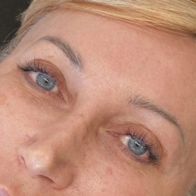 Corso extension ciglia one-to-one occhi azzurri