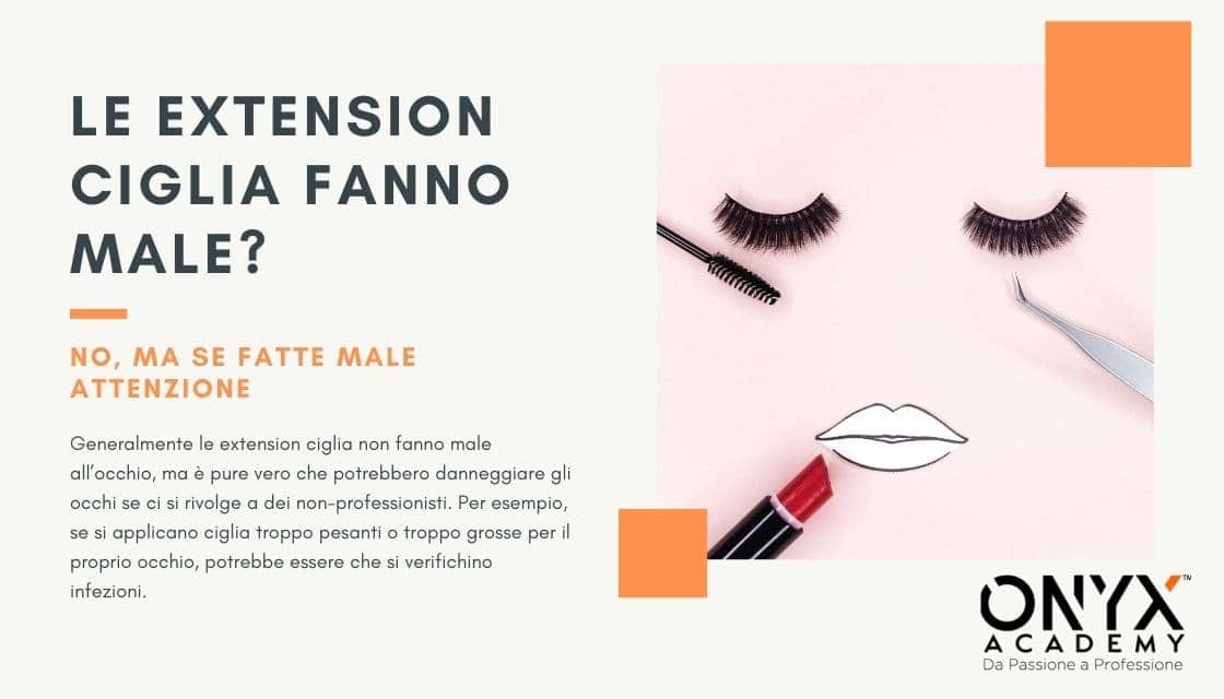 Fanno male le extension ciglia: segnali di un lavoro fatto male da riconoscere