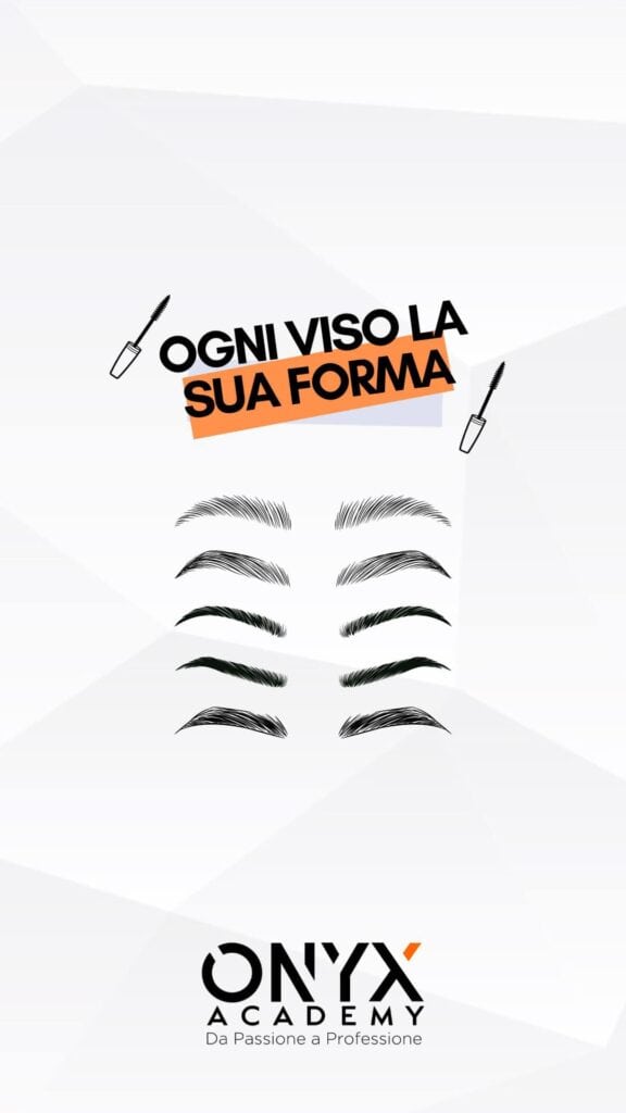come scegliere la forma delle sopracciglia in base al viso